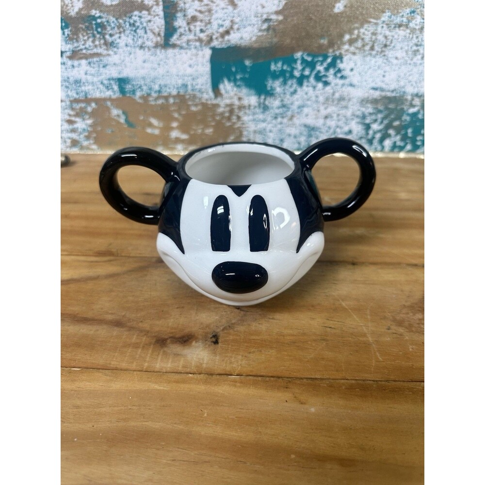 2022' Zak Designs Disney Mickey Mouse Doubled Ear Handle 15 Oz Coffee Cup Mug
